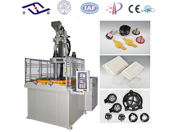 認識全自動帶雙色立式注塑機成型系統分解