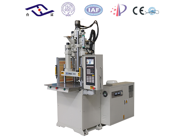 臺富機械的圓盤立式注塑機的原理圖片